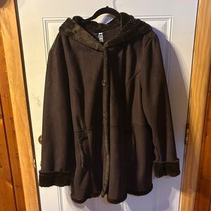 D.E.T.A.I.L.S International Winter Coat in Brown, Heavy, Size 3X